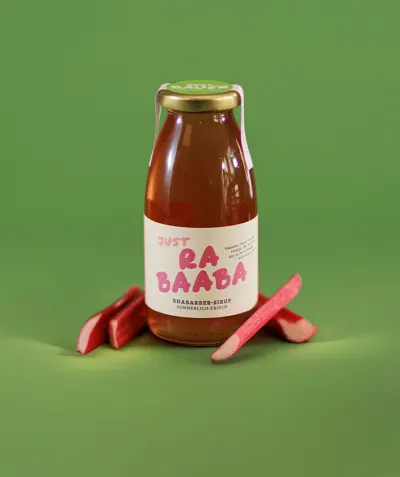 Rhabarber-Sirup