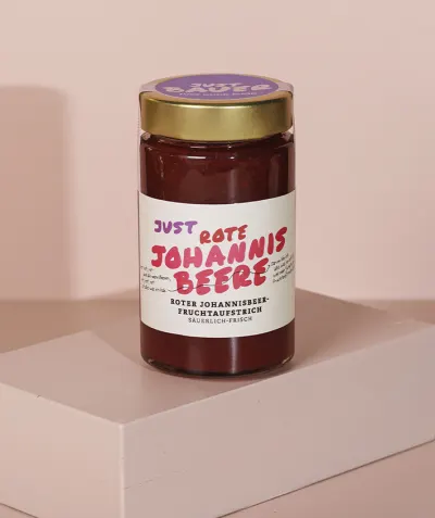 Roter Johannisbeer-Fruchtaufstrich