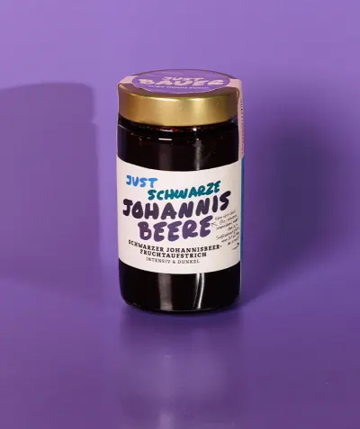 Schwarzer Johannisbeer-Fruchtaufstrich