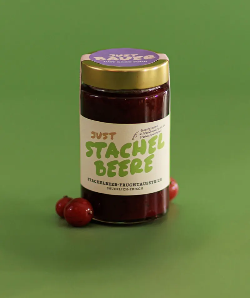 Stachelbeer-Fruchtaufstrich von Just Bauer