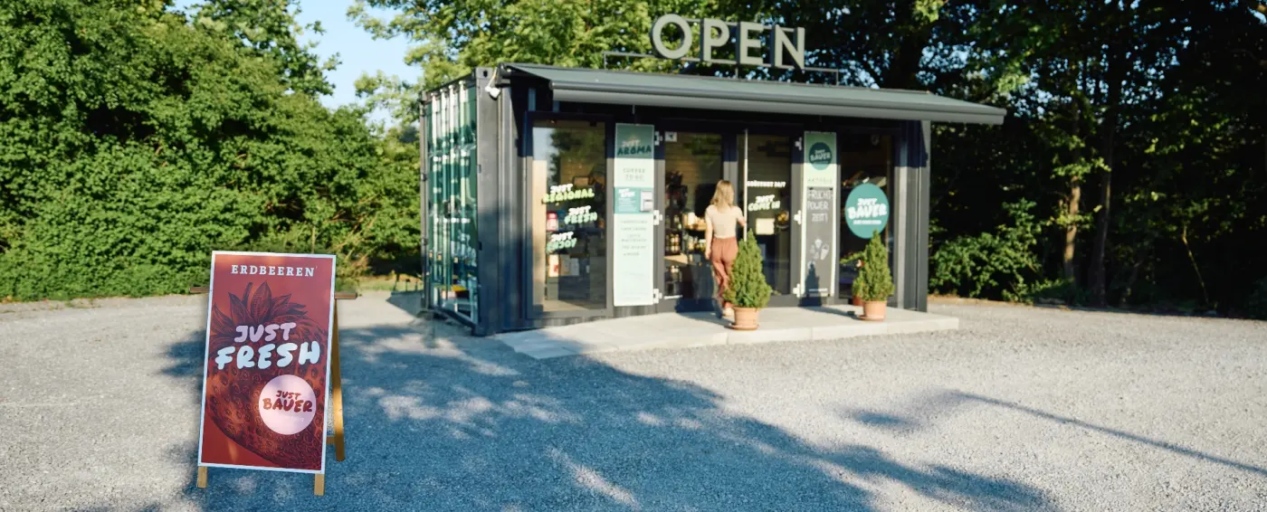 Der Food-Stop von Just Bauer
